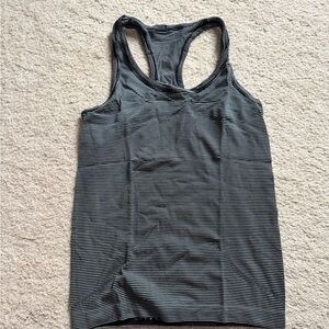Lululemon striped workout tank